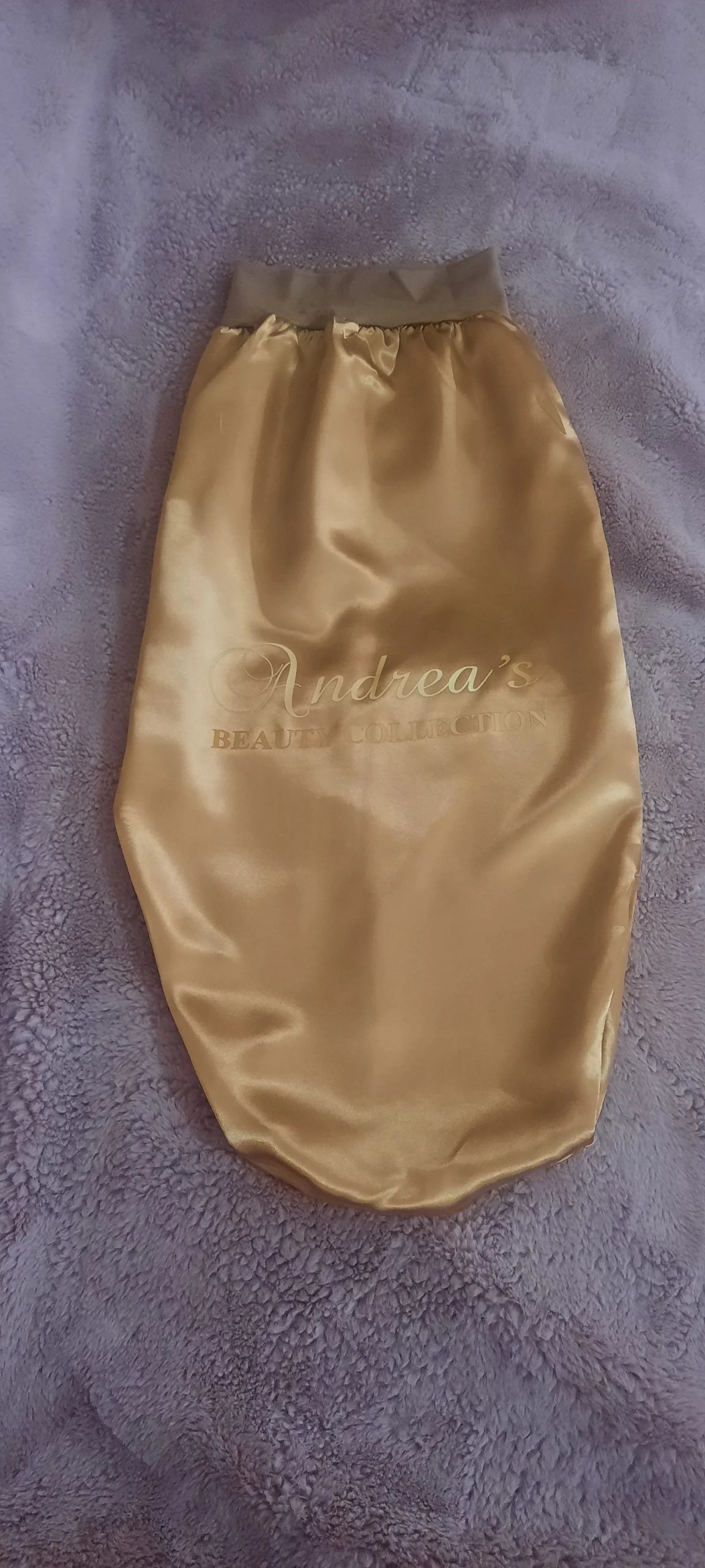 ABC LONG BRAIDS SATIN SINGLE LAYER HAIR BONNET WITH WIDE BRIM - Image 6