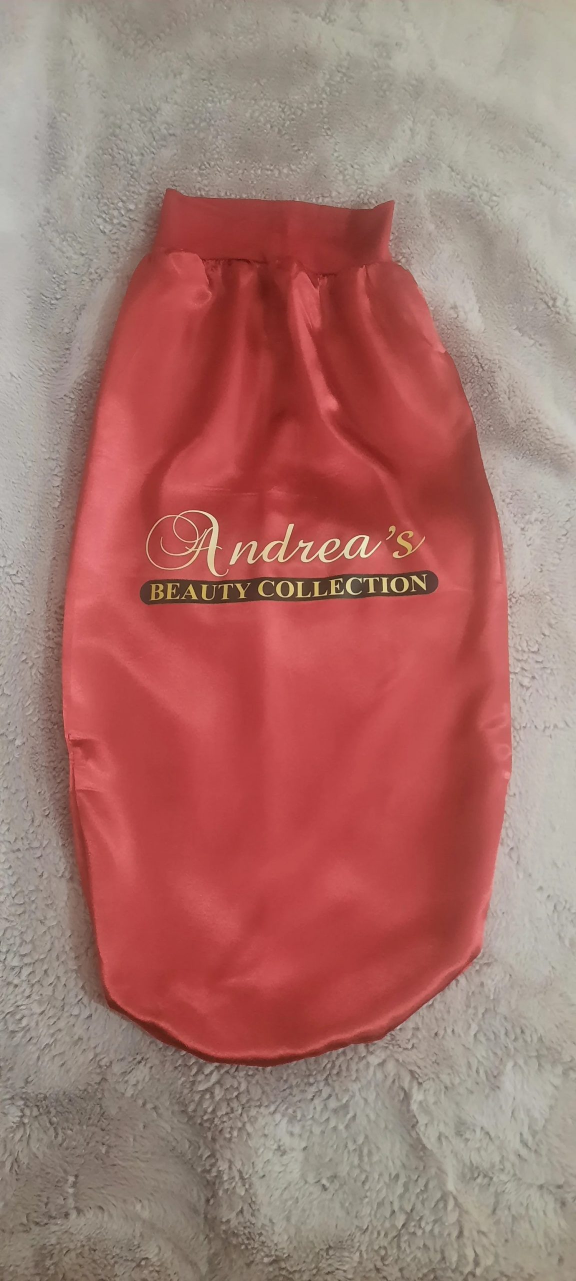 ABC LONG BRAIDS SATIN SINGLE LAYER HAIR BONNET WITH WIDE BRIM - Image 5